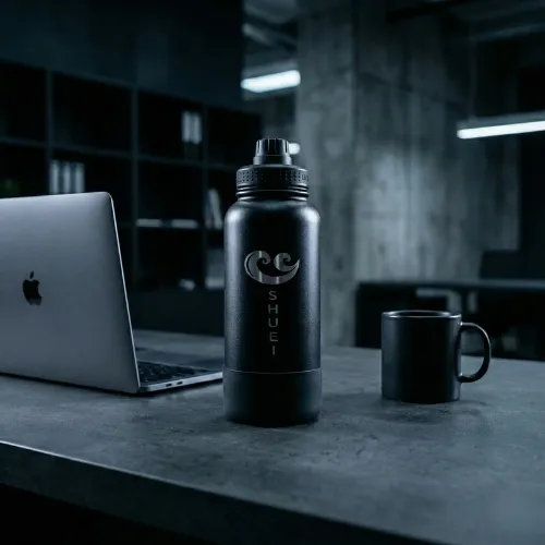 Garrafa SHUEI no escritório